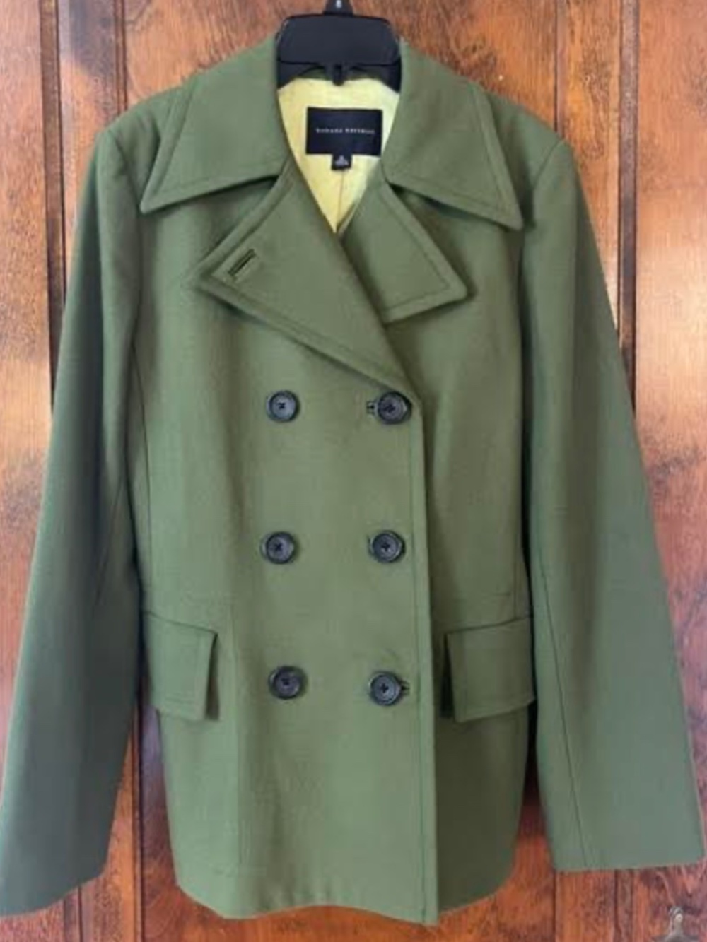 Banana Republic wool trench coat